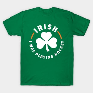 St. Patrick's Day Hockey T-Shirt